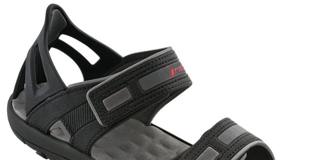 Pánské šedo-černé sandále Rider