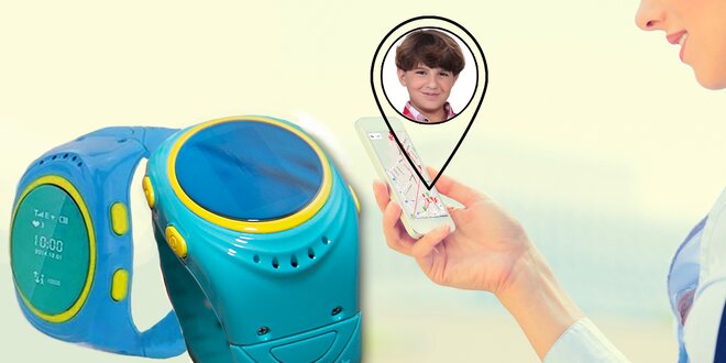 Dětské hodinky s GPS a zabudovaným telefonem