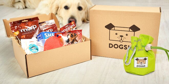 Dogsie: Box plný hraček a pamlsků pro vašeho psa