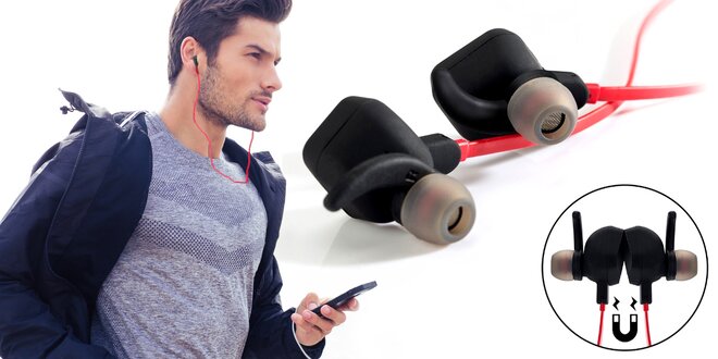 Sportujte bez drátů s bluetooth sluchátky s mikrofonem