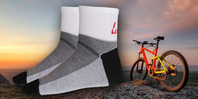 Pánské ponožky Levron Cyklo 5 párů