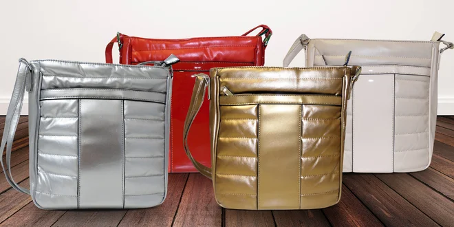 Nadčasové prošívané crossbody kabelky