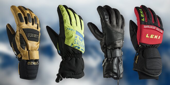 Špičkové lyžařské rukavice značky Leki