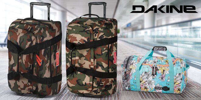 Vzorovaná cestovní zavazadla Dakine