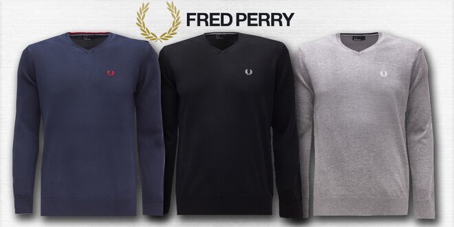 Pánské elegantní svetry Fred Perry
