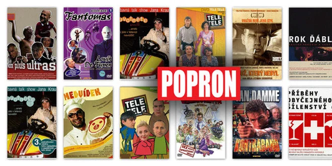20 nebo 12 DVD s českými i zahraničními filmy