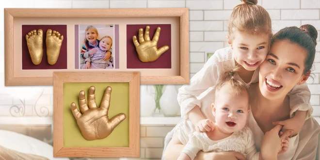 3D odlévací sady pro vzpomínky na vaše miminko