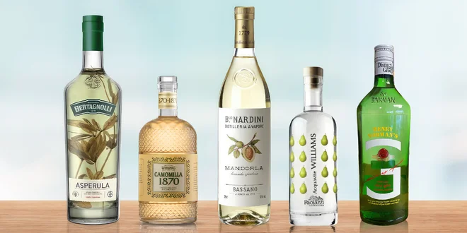 Destiláty z Itálie: gin, hruškovice i grappa