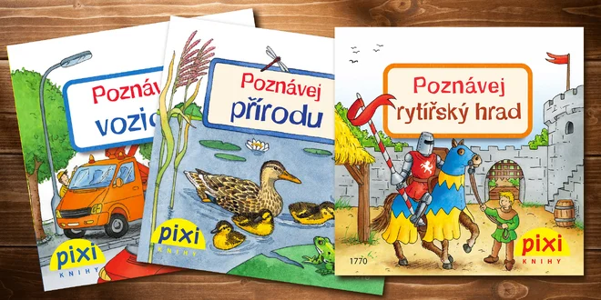 Sada naučných kapesních knížek pro děti