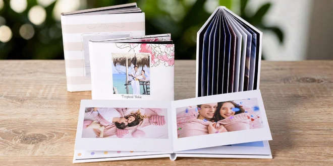 Fotokniha LUX s panoramatickým rozevřením