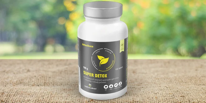 Bio Super Detox: tablety podporující trávení