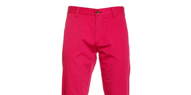 Pánské růžové chino kalhoty Pietro Filipi