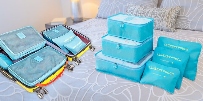 Praktické cestovní tašky a organizéry na cesty