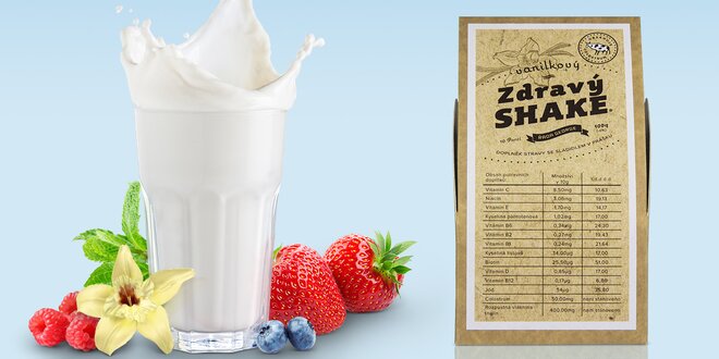 Zdravý Shake: chutný a výživný nápoj s vitamíny