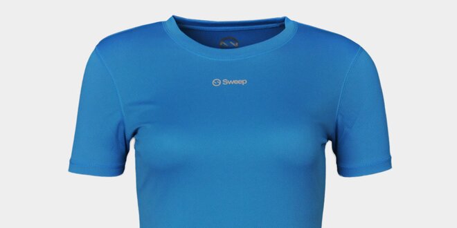 Dámské modré funkční tričko Sweep
