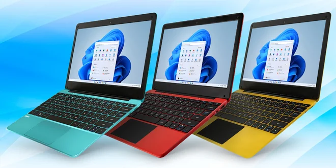Lehký notebook Umax VisionBook 12WRx a brašna