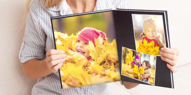 Šitá fotokniha A4 s pevnou vazbou: 40 až 304 stran