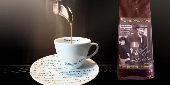 500 g kávy z rodinné pražírny, hrníček a doprava zdarma