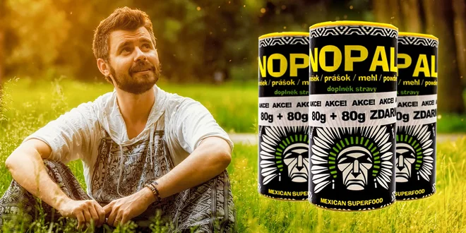 Nopálový prášok s vysokým obsahom vlákniny
