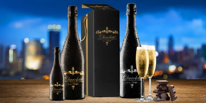 Šumivé Chardonnay s chutí čokolády: alko i nealko