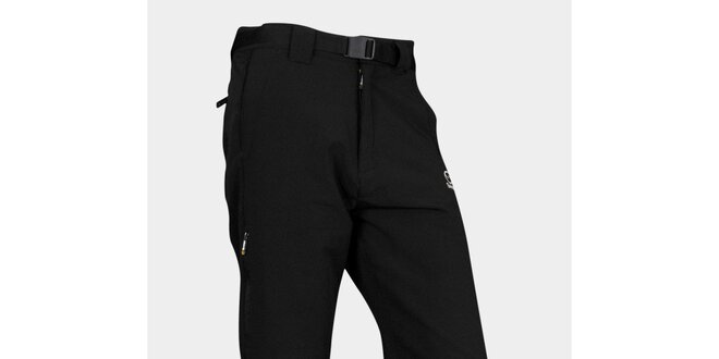Pánské černé outdoorové kalhoty Sweep