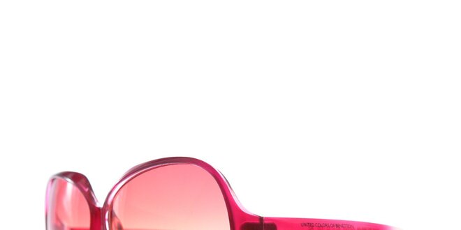 Dámské růžové sluneční brýle Benetton