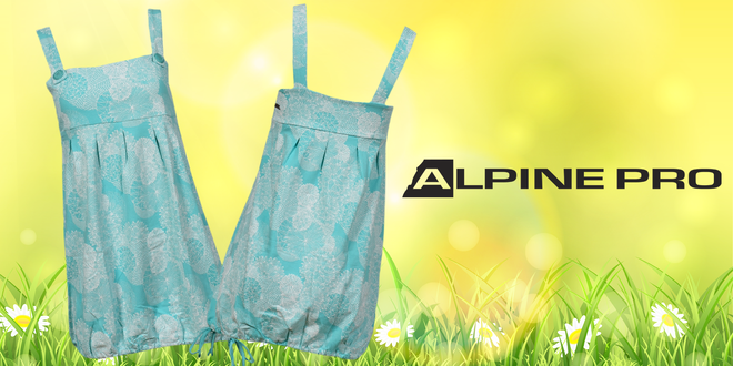 Dámské bavlněné šaty Alpine Pro