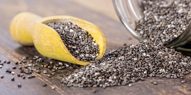 Chia semínka: 1 kg superpotraviny na váš stůl