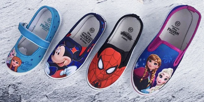 Dětské slip-on tenisky a balerínky