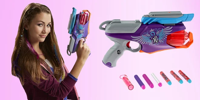 NERF Rebelle: pistole se světlem a šifrováním