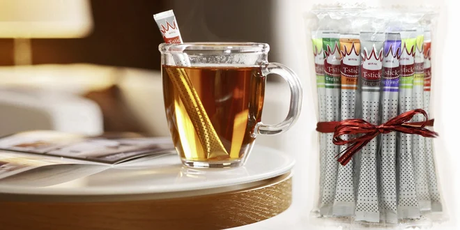Originální lahodné sypané čaje Royal T-Stick