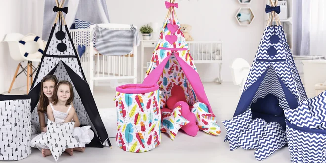 Originální české TeePee stany pro malé indiány