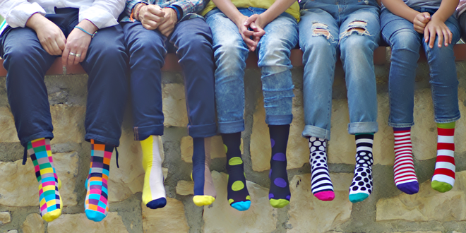 Popletené ponožky pro celou rodinu