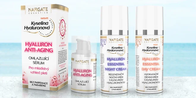 Česká kosmetika s hyaluronem a liftoninem