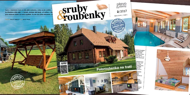 Roční předplatné čtvrtletníku Sruby & roubenky