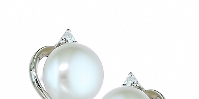 Dámské perlové náušnice Orchira