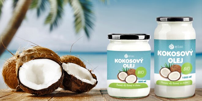 BIO panenský kokosový olej pro tělo i do kuchyně