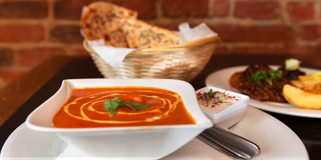 Sestavte si indické menu o třech chodech