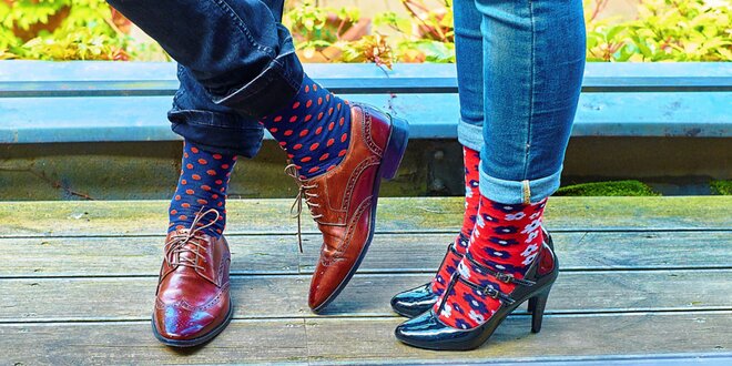 5 párů designových ponožek Rosenbull