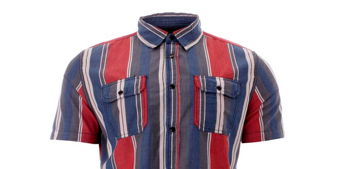 Pánská barevná pruhovaná košile Lee Cooper