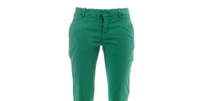 Dámské mátově zelené kalhoty Lee Cooper