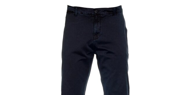 Pánské tmavě modré kalhoty Lee Cooper