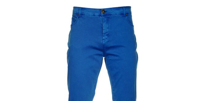 Pánské královsky modré kalhoty Lee Cooper