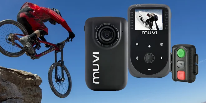 Outdoor HDkamera Muvi™ s bohatým příslušenstvím