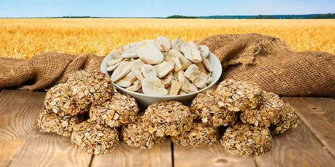 Zdravé mlsání: medové müsli bochánky s ovocem