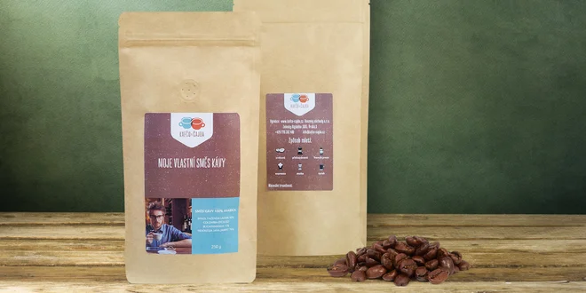 Voňavá kávová směs, kterou si sami namícháte