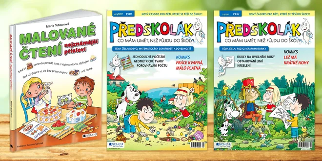 Předplatné časopisu Předškolák + kniha