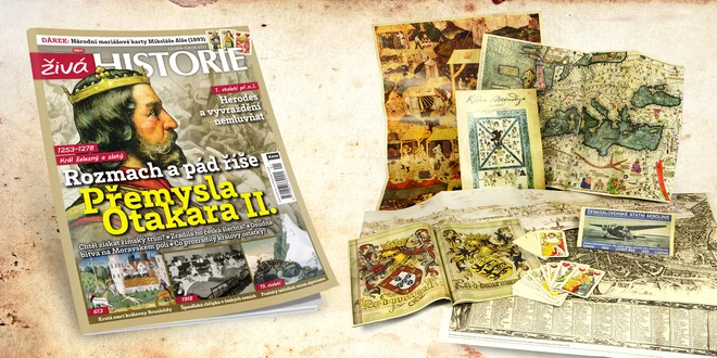 Předplatné časopisu Živá historie 2017 se spoustou dárků