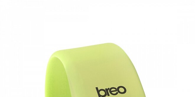 Světle zelené silikonové hodinky Breo Skin
