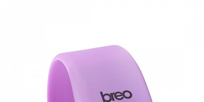 Purpurové silikonové hodinky Breo Skin